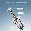 Sink Drain Strainer Basket Metal Drain Plug Push Type Bounce Cores Drain Filter AntiClogging Sink Stoppers Enduring