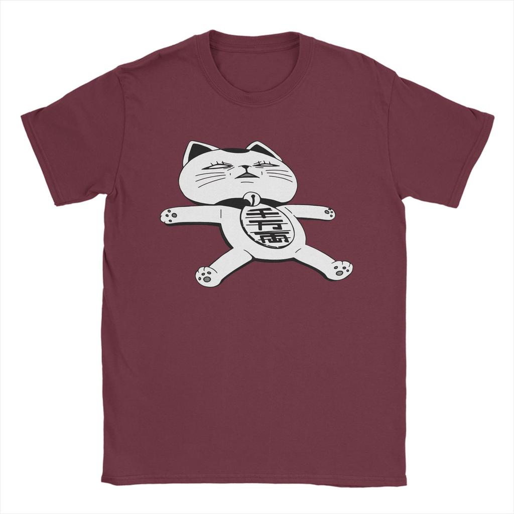 Turbo Granny Cat Dandadan T Shirts for Men Cotton Vintage T-Shirt O Neck  Tee Shirt Short Sleeve Clothes Unique