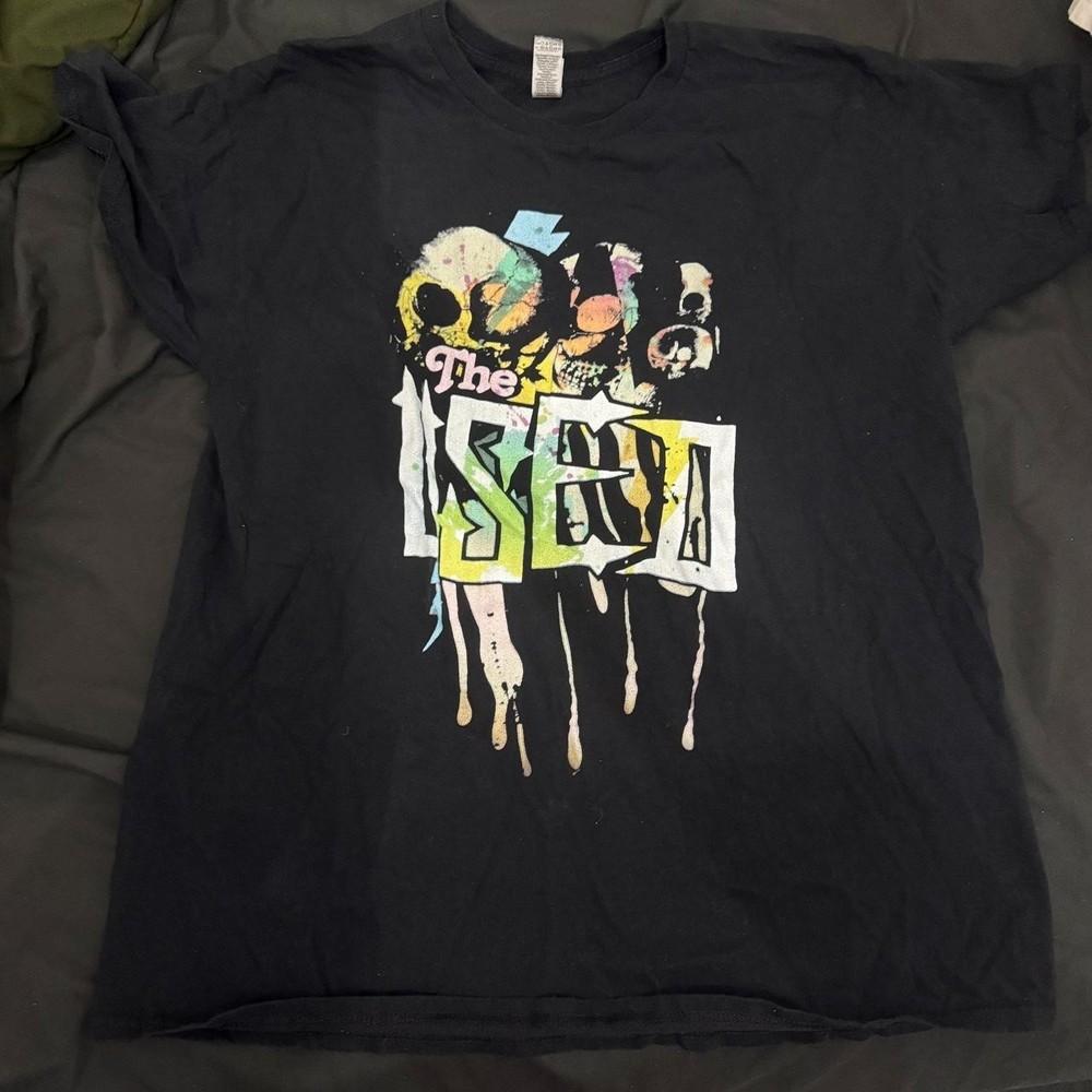 The Used Band Cotton Black SHort Sleeve Shirt Unisex Concert S5XL R195 Unisex T-Shirt XXXXL