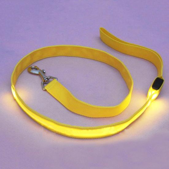 Pet Glow LED Flashing Light Anti-lost Leash Lead Rope Belt