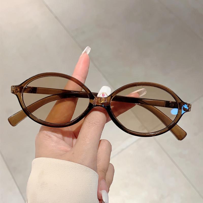 Vogue Leopard Sun Shades Fashion Oval Designer Women Sun Glasses Lady Decoration Sunglasses for Travelling Driving