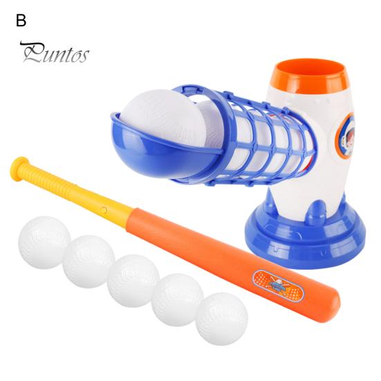 Youth Baseball Training Equipment Kids Pitching Machine Independent Simple Operation Sports Accessories Auto Release Battery Powered Trainer Supplies