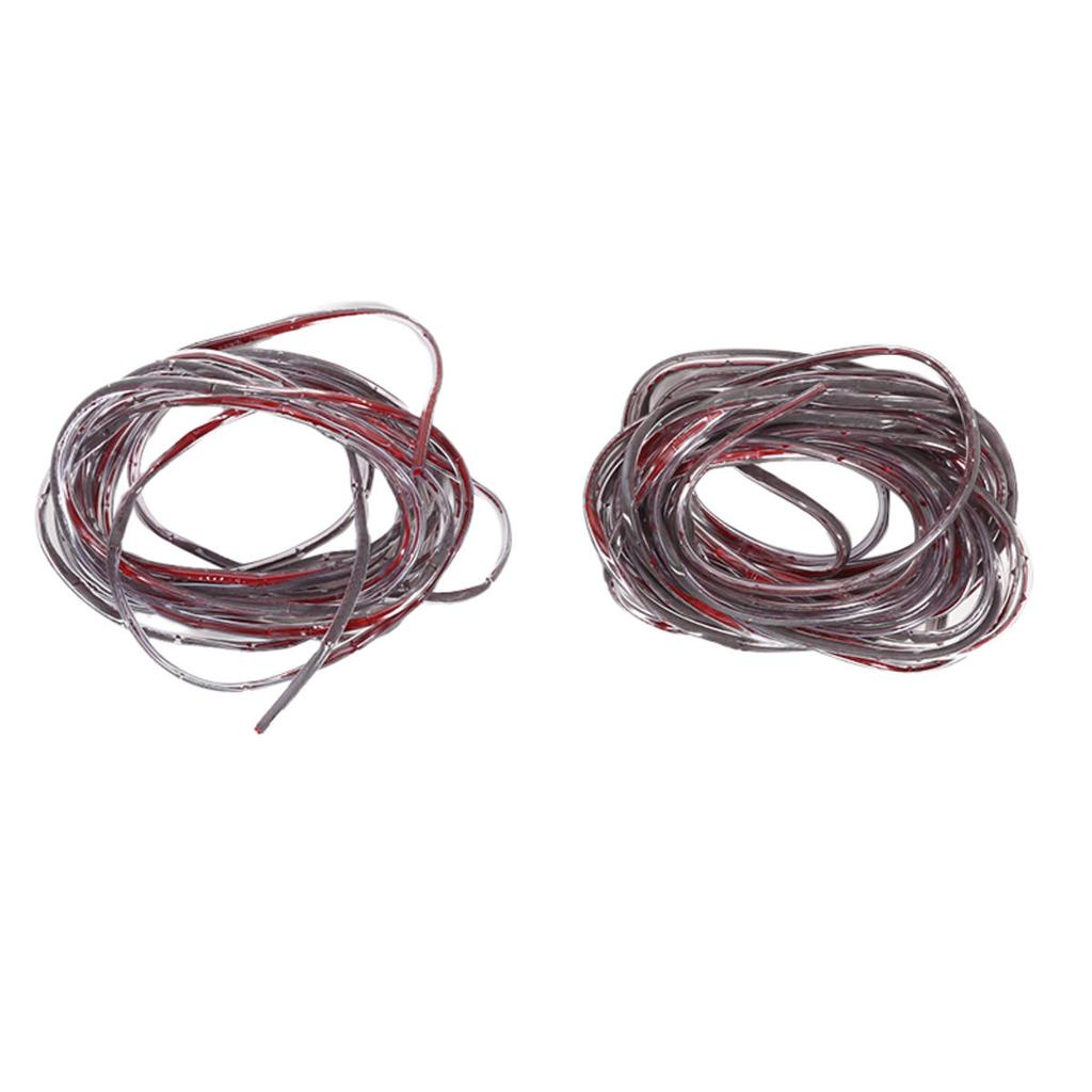 5/8M Car Door Weatherstrip PVC Seal Strip Anti Scratch Noise Insulation Protector Strip Anti-collision Sealing Sticker for Door Hood Trunk