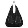 Spring new trend fashion simple large capacity portable shoulder tote bag niche design casual