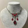 Gothic Elf Necklace Pendant With Geometric Design For Party Wear