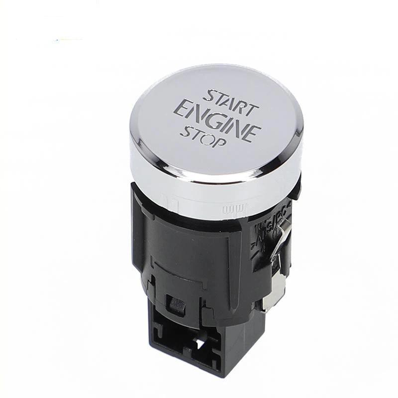 1Pcs Start Stop Push Button Cover 5ND959839 Engine Key Start Stop Button Switch Plus 2009-2014 Sharan 2011-20 For Golf
