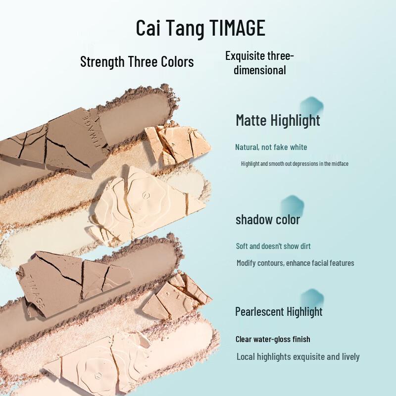 TIMAGE Highlight, Contour & Concealer Makeup Set