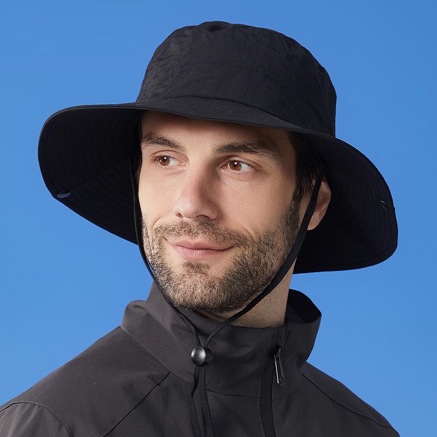 Summer Waterproof Outdoor Fisherman Hat Men's Anti-ultraviolet Sun Hat Women's Mountaineering Hat