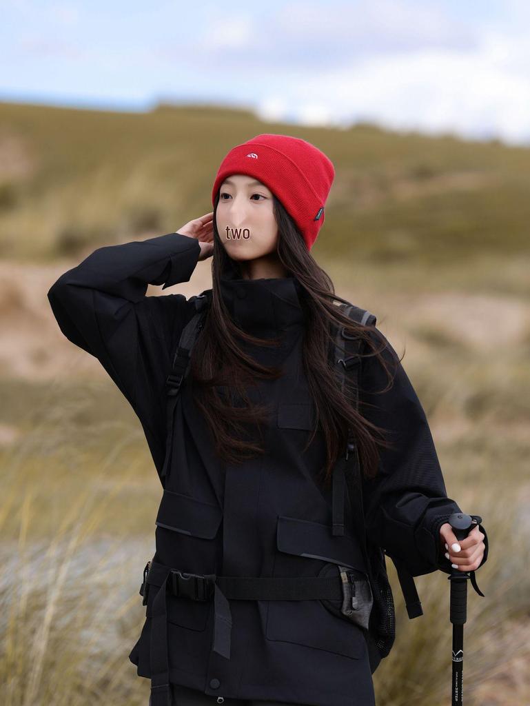 Women's Knitted Beanie Hat: Autumn/Winter, Korean Style, Ear Protection, Windproof, Outdoor Mountaineering Fashion.