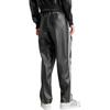adidas Kunstleder Adicolor 3-Streifen Firebird Trainingsanzughose Asiatische Größe 'Schwarz' Herren IZ4038