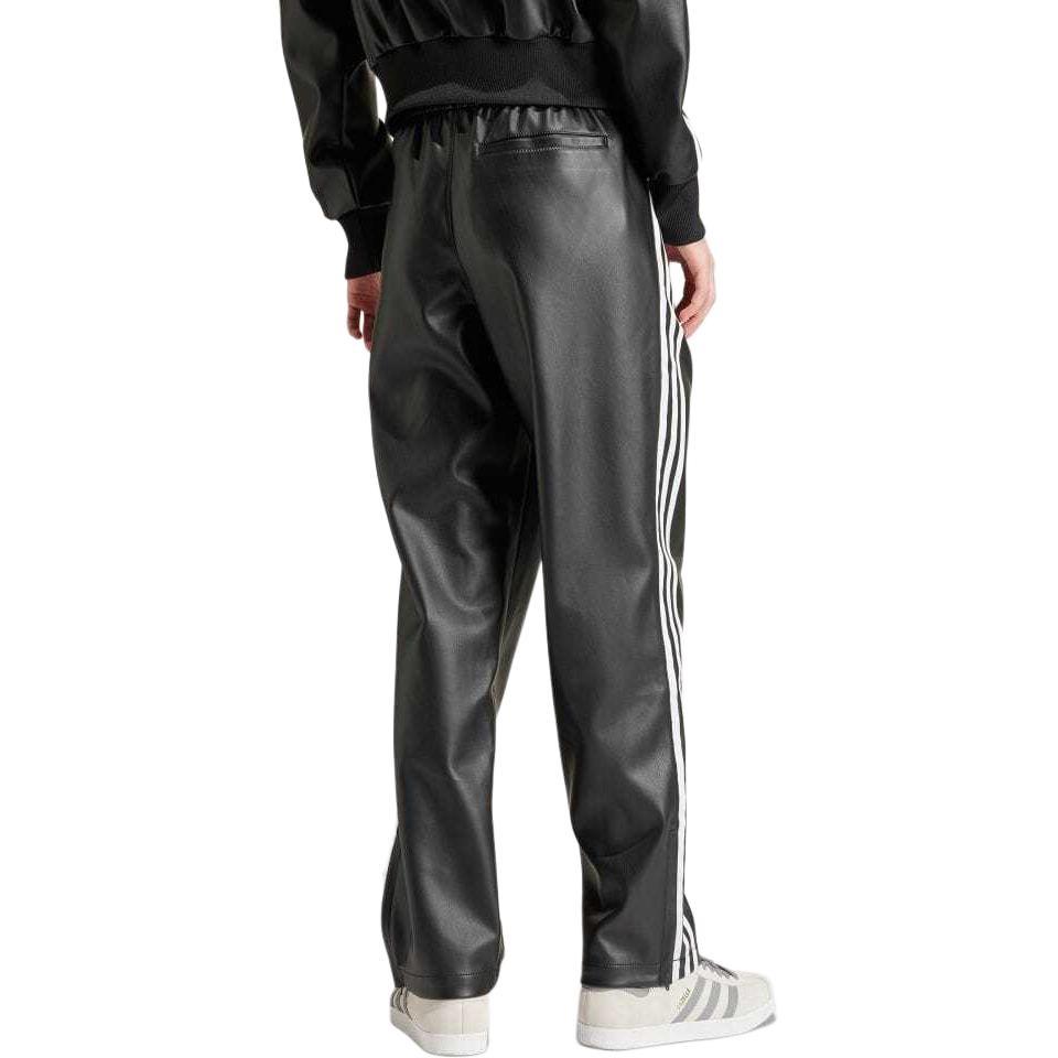 adidas Kunstleder Adicolor 3-Streifen Firebird Trainingsanzughose Asiatische Größe 'Schwarz' Herren IZ4038