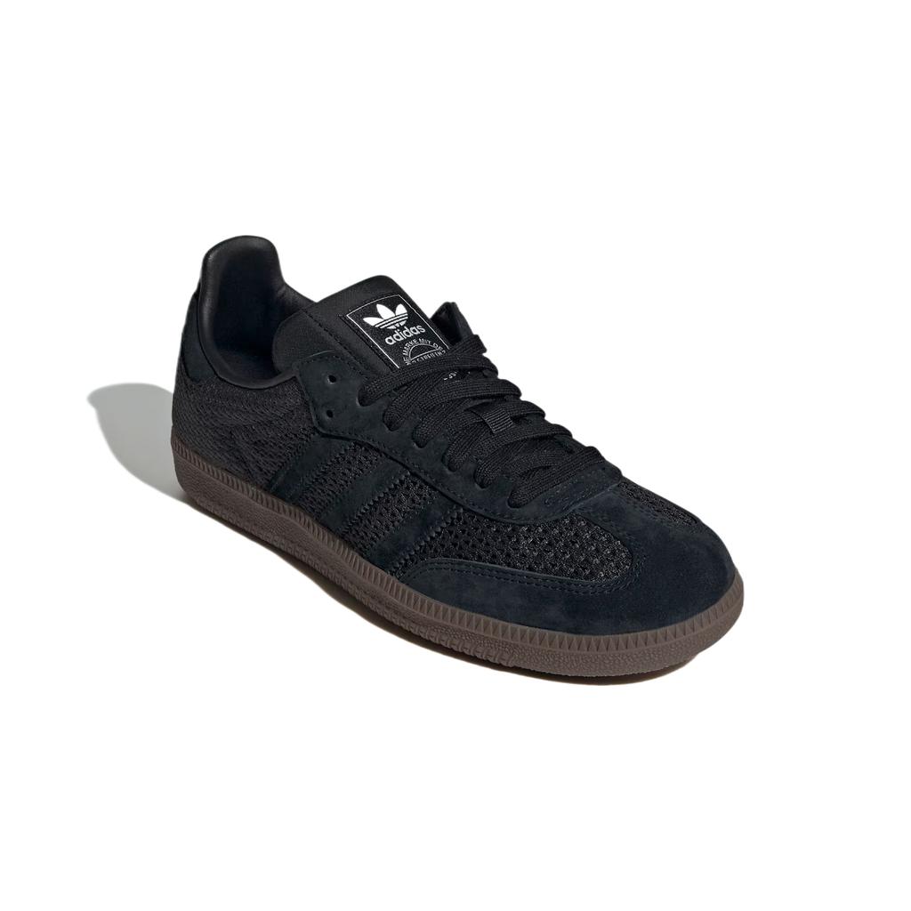 Adidas Originals Samba Fabric Leather Comfortable Fashion Simple Versatile Low-Top Training Shoes Women Sneakers Black Brown KK3530