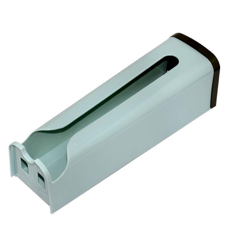 

1л мешок для мусора коробка кухонный шкаф настенный держатель для мусора держатель для хранения мусора синий