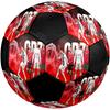 Poster Cristiano Ronaldo Taglia 5 Pallone da Calcio, Cucito a Macchina in PVC, Resistente e ad Alto Rimbalzo, Adatto a Tutte le Età, merchandising per tifosi, partite e uso all'aperto.