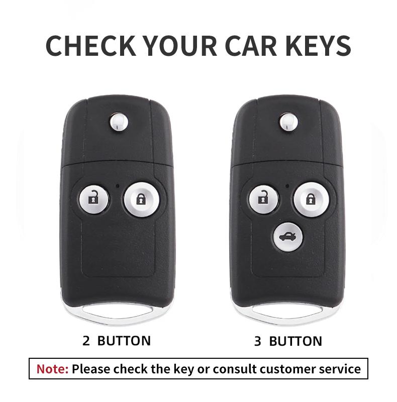 Honda CRV Key Cover Old Model Suitable For Honda HRV Jazz Accord Pilot Acura Spirior Fit Odyssey CRV CR-V 2012 Key Holder Acces BI2