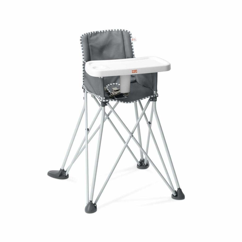 Highchair Bright Starts Pop N Dine Grey