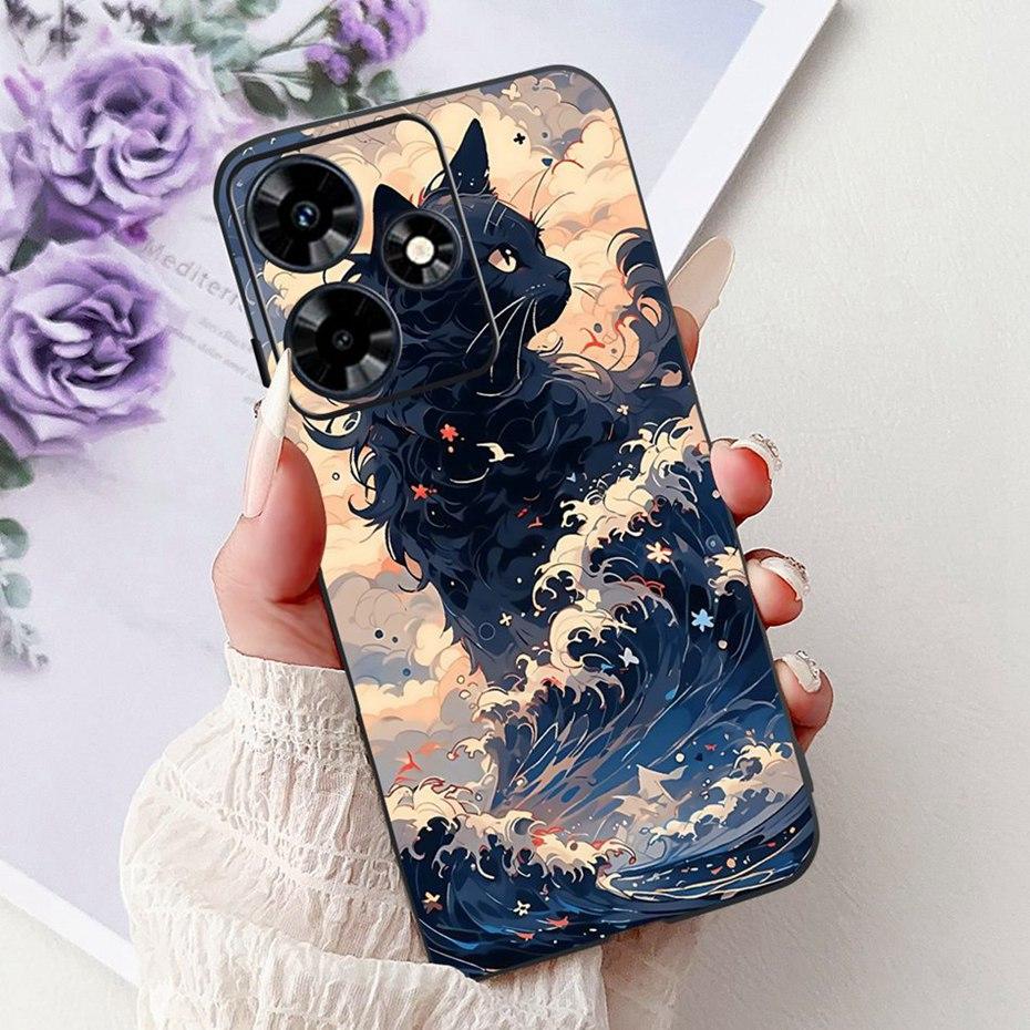 Fashion Painting Case For Infinix Hot 30 Play 30i Soft Silicone TPU Phone Cases For Infinix Hot30i Hot30 30Play Covers Bumpers