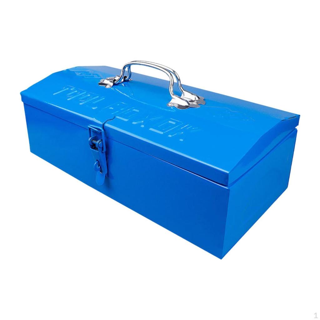 Metal Tool Box Storage Waterproof Household Sturdy Practical Container Organizer Carrying