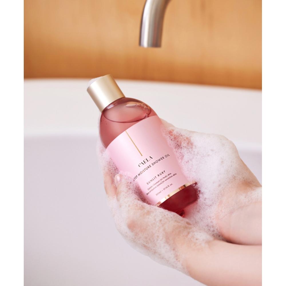 Caela Deep Moisture Shower Oil Sunlet Ruby 300ml