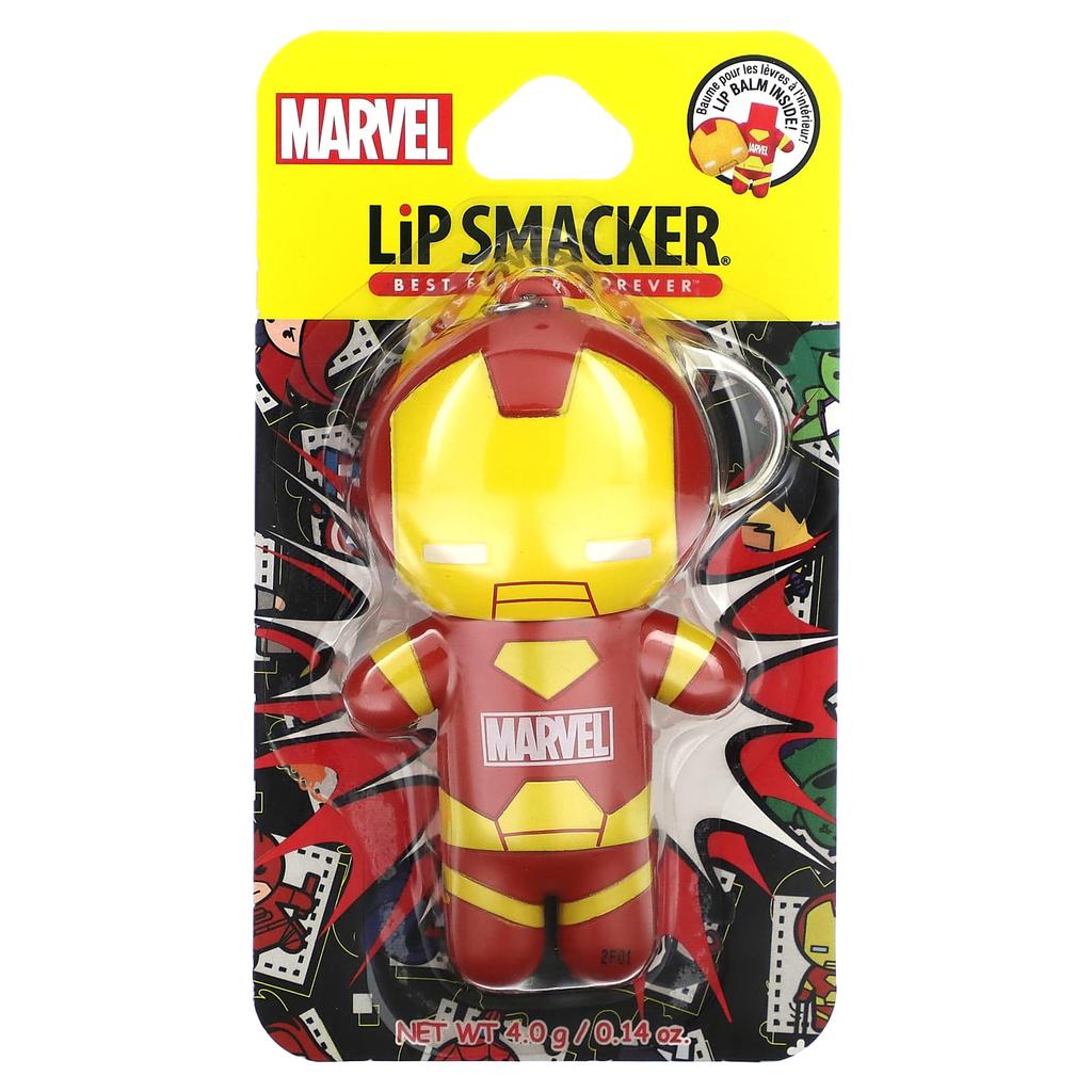 Lip Smacker Marvel Iron Man, Lippenbalsam, Milliardärs-Punch, 4g (0,14 Unzen)