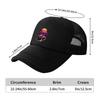 Retro  Style Car with Tropical Sunset Background Mesh Baseball Cap