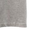 Vintage 80er College Kurzarm Fußballtrikot grau Einfachnaht Herren Gebraucht