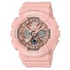 Baby-G Ladies Wristwatch Analog Digital Water-Resistant Sports BA-130-4A Pink
