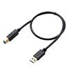 ELECOM USB3.0 Cable A-B Type for HDD 1.0m Black DH-AB3N10BK