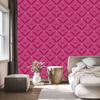 Geometric purple rhombus wallpaper, purple background 50x1000