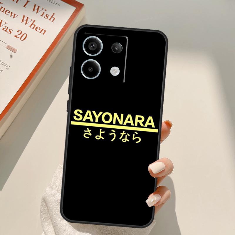 Banana Fish Sayonara Funda For Xiaomi Redmi Note 13 14 9 10 12 11 15 Pro Plus Case For Redmi 15 C 12C 13C 14C 10C