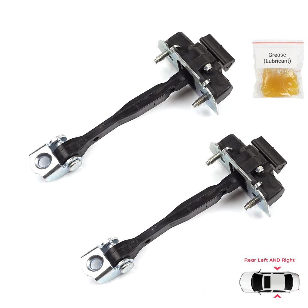 BDP1280-1 2 Pieces Rear Door Hinge Stop Check Strap Limiter for Fiat 500X 334 2014-On 51939944