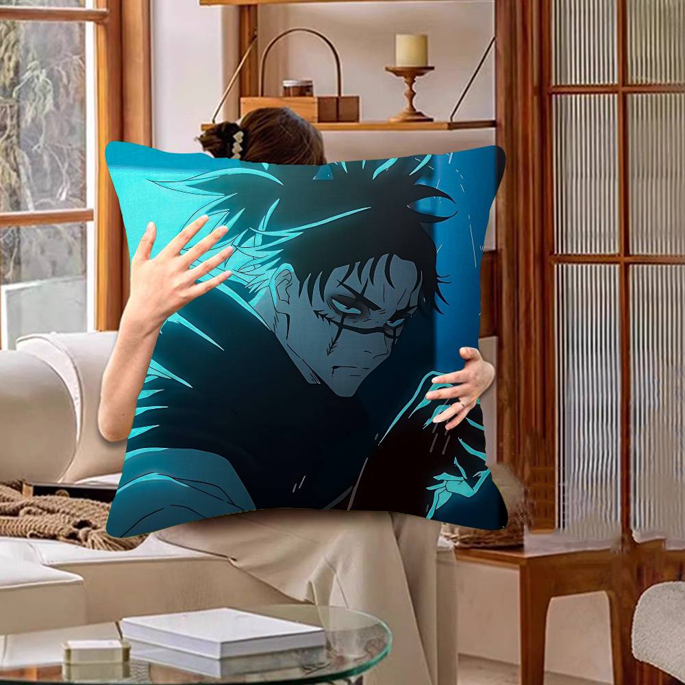 Cartoon Choso Jujutsu Kaisen Anime Maple Design Cushion Cover Happy Autumn Harvest decor Holiday Decorati Pillow Cover