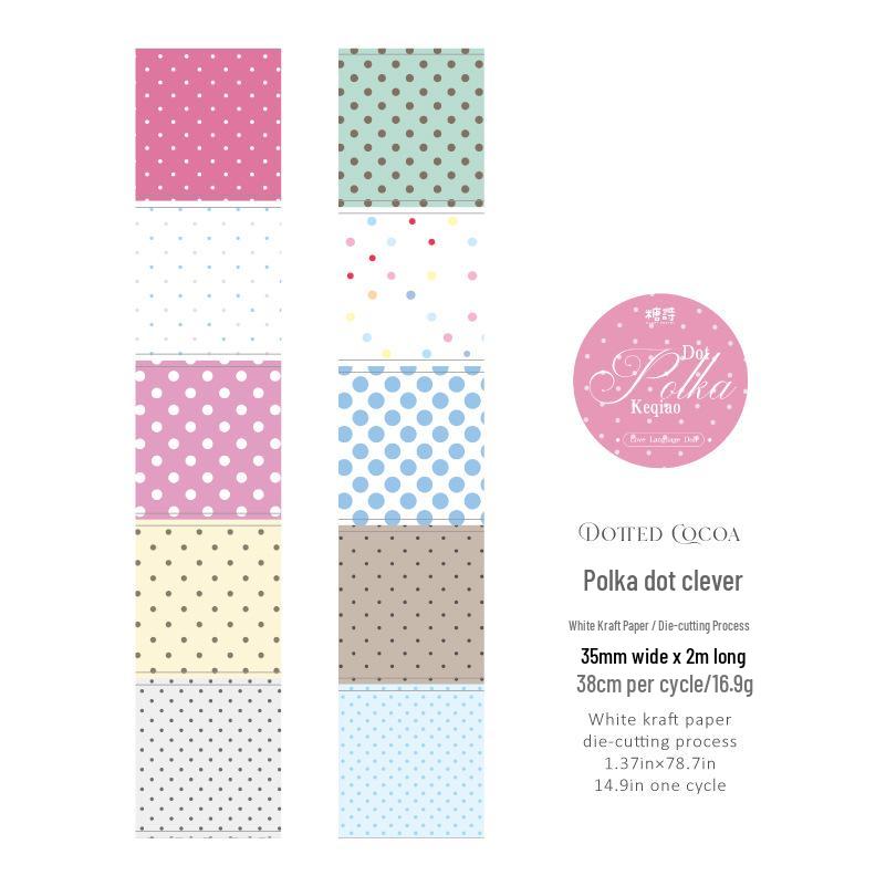 

Sugar Poem White Kraft Paper Adhesive Tape - Love Language Plush Toy Series: 4 Die-cut Styles for Journals & Collages