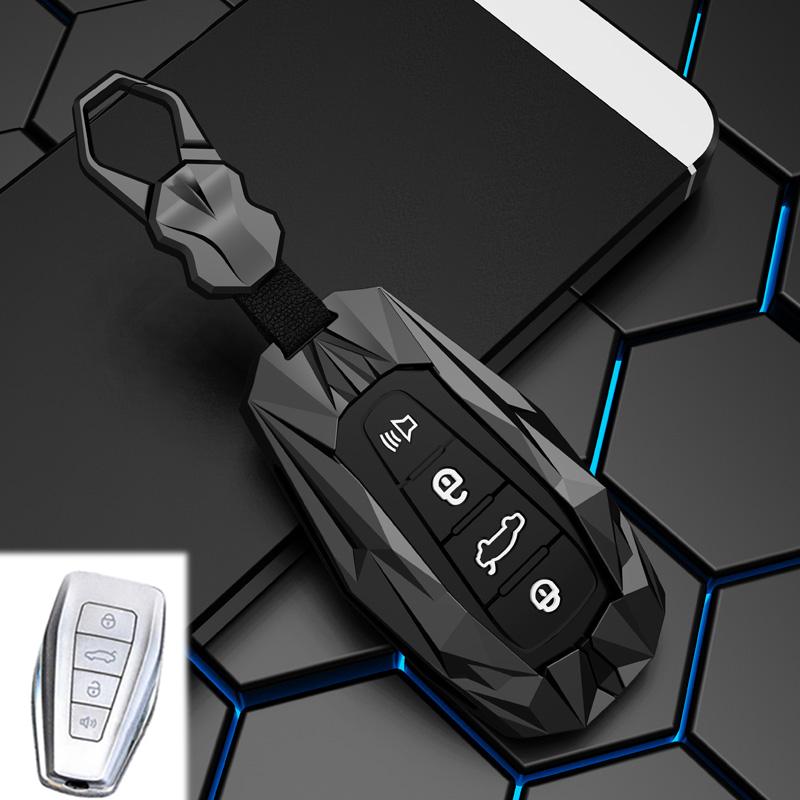 Zinc Alloy Car Key Cover Case For Geely Coolray X6 X7 Ex7 Geometry C Emgrand Global Kulrey Hawk Gx7 Okavango Nl3 Suv Gt Gc9