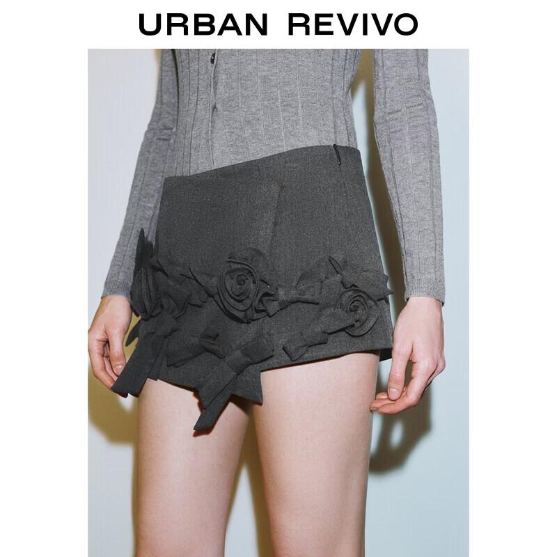 UR Women's 3D Floral Bowknot Shorts