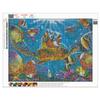 Underwater DIY Diamond Painting 5D Wall Decor Diamond Cross-stitch Embroidery