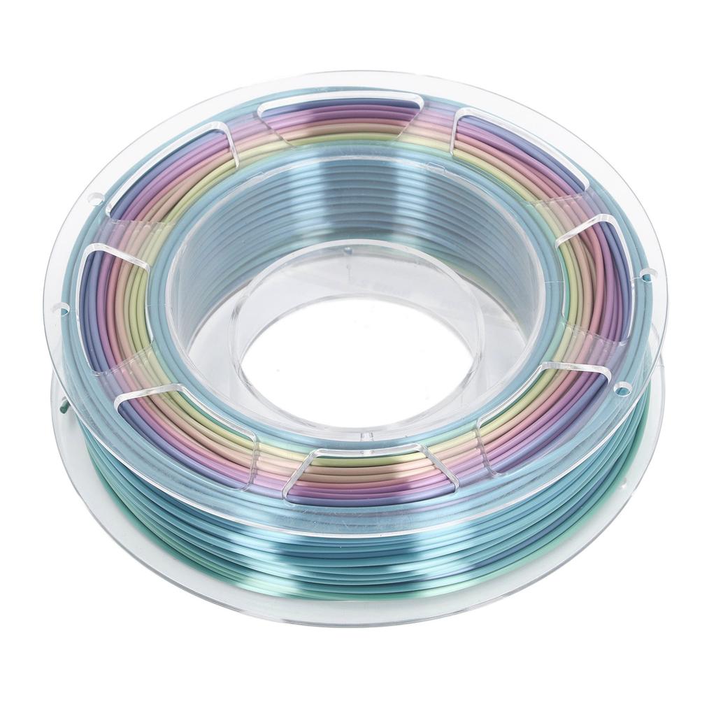 1.75mm 3D Printer PLA Filament Rainbow Gradient Color Printer Filament for ANYCUBIC 200g