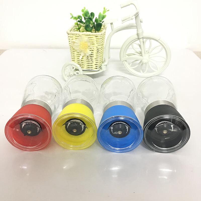 Ruhan Manual Glass Spice Grinder Set (2-Pack)