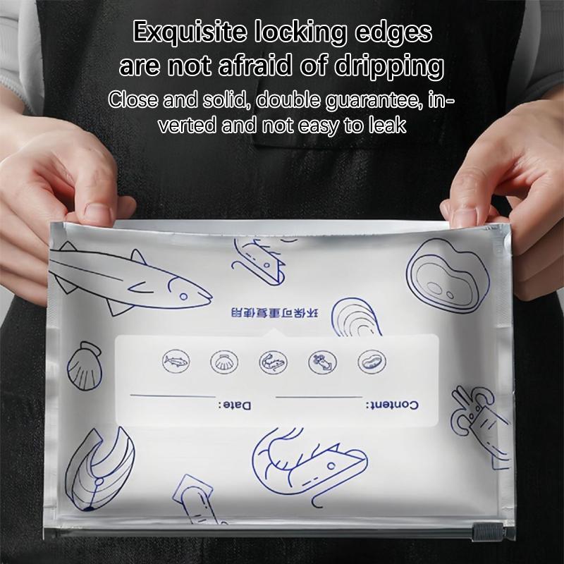 10 Stück Aluminiumfolie Frischhaltebeutel Selbstversiegelnd Wiederverwendbare Verpackungsbeutel Lichtundurchlässig Verdickt Lebensmittelaufbewahrungsbeutel Obstaufbewahrungsbeutel