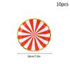 10Pcs CampingPicnic Tableware Set Disposable Paper Dishes Plate Cup Outdoor Camping Accessories Portable Cutlery