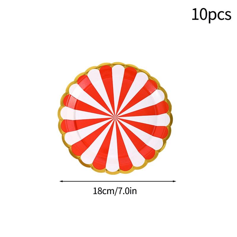 10Pcs CampingPicnic Tableware Set Disposable Paper Dishes Plate Cup Outdoor Camping Accessories Portable Cutlery