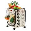Foldable Multi-Functional Handcart: Compact Trailer for Shopping, Vegetables, and Express Pickups