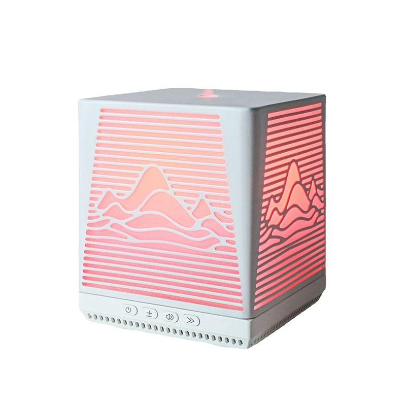 A20F-Sand Painting Ultrasonic Aromatherapy Scent Machine Home White Noise Speaker Small Desktop Humidifier Diffuser