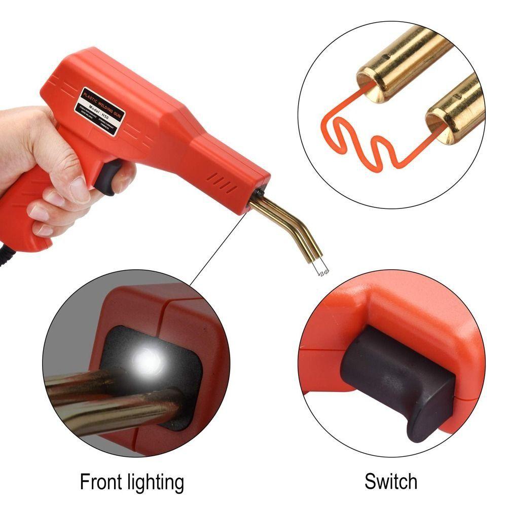 All-In-One Hot Staple Plastic Welding Machine Soldering Iron For Plastic Repair  Car Bumper Repair
