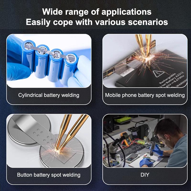 Portable Spot Welding Machine Handheld Spot Welder Kit Adjustable Spot Welder For DIY Welding Tool Kit