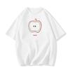 Yellow Cotton Short-sleeved T-shirt Women's Summer New Design Sense Niche Student Loose Half-sleeved Small Top