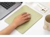 Anti-Slip Solid Color Leather Mouse Pad - Simple Desk Mat