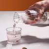 Japanese Transparent Glass Cup for Brewing Tea or Cold Drinks