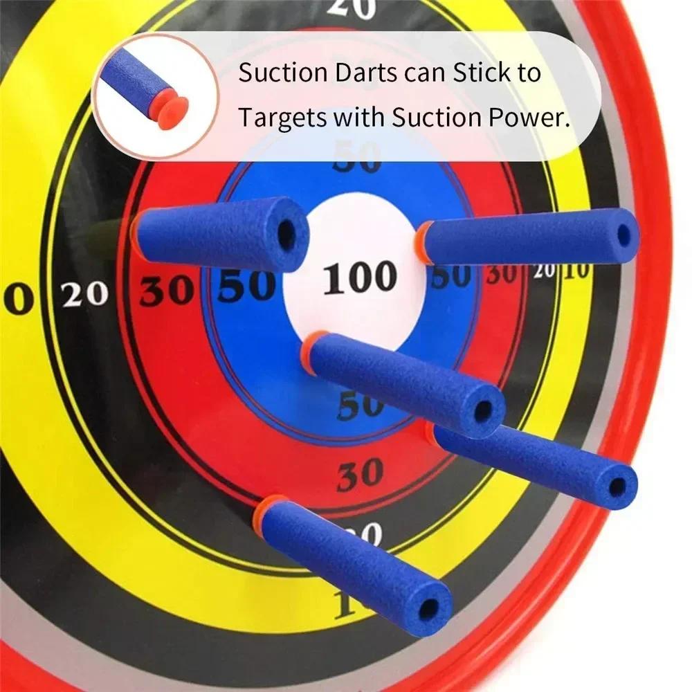 New Sucker Darts Bullets 100pcs 7.2cm Foam Bandolier Accessories For N-strike Elite Series Safe Toy Parts Kids Outdoor Toys