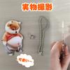 [giminuo] Set of 3 Shiba Inu Keychains, Bag Charm, Stylish, Cute Fat Pet Keychain,